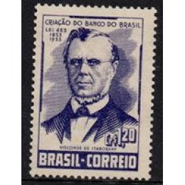 C -300 - Centenário do Banco do Brasil - Ano 1953 -