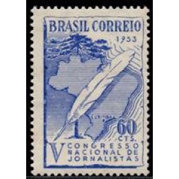 C -312 - 5º Cong. Nacional de Jornalistas Curitiba /PR - Ano 1953 C -312 - 5º Cong. Nacional de Jornalistas Curitiba /PR - Ano 1953