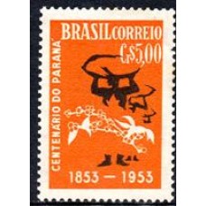 C -326 - Cent. da Emancipação Política do Paraná - Ano 1954 