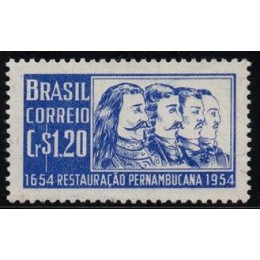 C -333 - Tricent. da Restauração Pernambucana - Ano 1954 C -333 - Tricent. da Restauração Pernambucana - Ano 1954