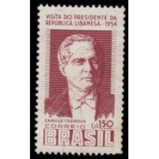 C -338 - Visita do Presidente do Líbano Camille Chamoun - Ano 1954 