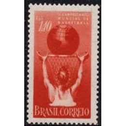 C -353- 2º Camp. Mundial de Bola ao Cesto  - Ano 1954