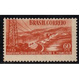 C -356 - Inauguração da Usina Hidrelétrica de Paulo Afonso - BA - Ano 1955 C -356 - Inauguração da Usina Hidrelétrica de Paulo Afonso - BA - Ano 1955