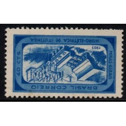 C -357 - Inauguração da Usina Hidrelétrica de Itutinga /MG - Ano 1955 C -357 - Inauguração da Usina Hidrelétrica de Itutinga /MG - Ano 1955