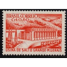 C -373 - Inauguração da Usina Hidrelétrica de Salto Grande /MG - Ano 1956 C -373 - Inauguração da Usina Hidrelétrica de Salto Grande /MG - Ano 1956