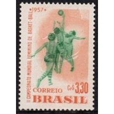 C -393 A - 2º Campeonato Mundial de Bola ao Cesto -RJ - Ano 1957 
