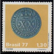 C-1002 - Moedas do Brasil Colonial - Ano 1977