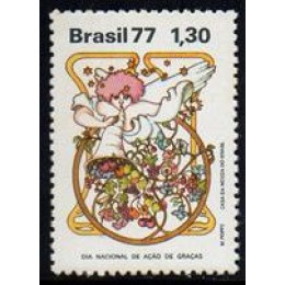 C-1019 - Dia Nacional de Ação de Graças - Ano 1977 C-1019 - Dia Nacional de Ação de Graças - Ano 1977
