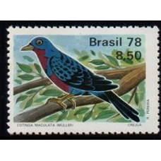 C-1037 - Proteção a Fauna Pássaros Brasileiros - Ano 1978