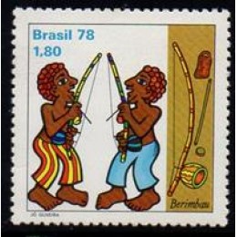 C-1048 - Folclore Brasileiro Instrumentos Musicais - Ano 1978 C-1048 - Folclore Brasileiro Instrumentos Musicais - Ano 1978