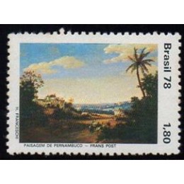 C-1068 -Paisagem Brasileira na Pintura - Ano 1978 C-1068 -Paisagem Brasileira na Pintura - Ano 1978