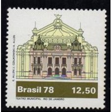 C-1078 - Teatros Brasileiros - Ano 1978