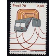 C-1079 - Inauguração do Metro do Rio de Janeiro - Ano 1979