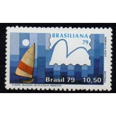 C-1087 - Brasiliana 79 - UU Exposição Mundial de Tamática - Veleiros - Ano 1979