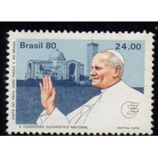 C-1150 - Visita do Papa João Paulo II ao Brasil - Ano 1980