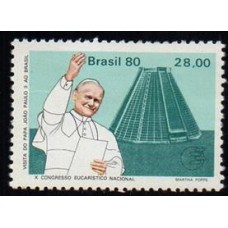 C-1151 - Visita do Papa João Paulo II ao Brasil - Ano 1980