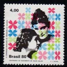 C-1157 - Centenário de Nascimento de Helen Keller - Prevençaõ a Cegueira - Ano 1980