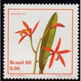 C-1163 - Orquídeas Brasileiras - Ano 1980 C-1163 - Orquídeas Brasileiras - Ano 1980