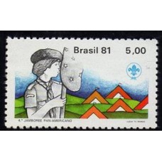 C-1186 - 4º Jamboree Pan Americano - Ano 1981