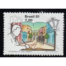 C-1193 - Centenário de Nascimento de Lima Barreto - Ano 1981