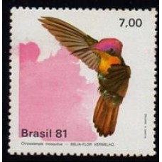C-1199 - Fauna Brasileira -Beija Flores - Ano 1981