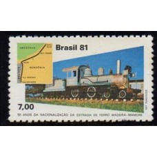 C-1208 - 50 Anos da Estrada de Ferro Madeira- Mamoré - Ano 1981
