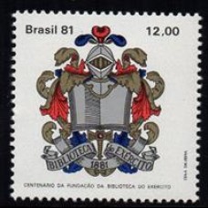 C-1241 - Cent. da Fundação da Biblioteca do Exército - Ano 1981