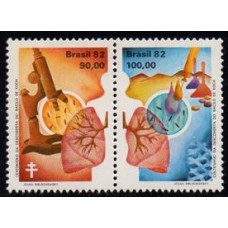 C-1248/1249 (Juntos) - Centenário da Descoberta da Tuberculose - Ano 1982