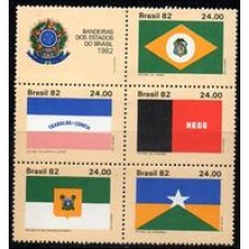 C-1294/1298 ( conjunto) - Bandeira dos Estados do Brasil II - 1982