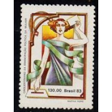 C-1310 - Cinquentenário da Emancipação Política da mulher Brasileira - 1983