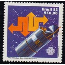 C-1320 - Ano Mundial da Comunicações- 1983 C-1320 - Ano Mundial da Comunicações- 1983