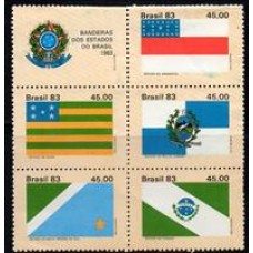 C-1363/1367 (conjunto ) - Bandeiras dos Estados do Brasil - III - 1983