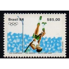 C-1381 - XXII Olimpíadas Los Angeles - Salto com Vara - 1984