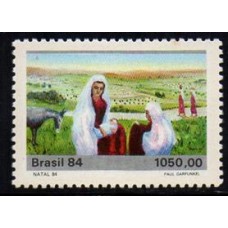C-1434 - Natal 84 - Pinturas Natalinas - 1984 