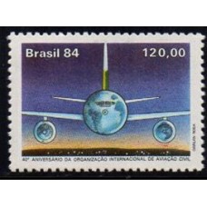C-1436 - 40º Aniv. da Organização Internacional de Aviação - 1984 