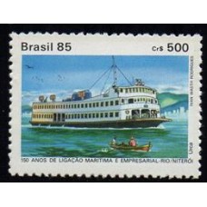 C-1490 - 150 Anos da Ligação Marítima e Empresarial Rio-Niterói - 1985