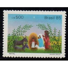 C-1494 - Natal 85 - Pinturas - 1985