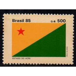 C-1499 - Bandeiras dos Estados - V - 1985 - Acre