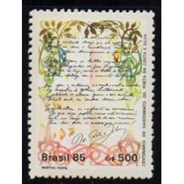C-1505 - Cent. do Nasc. do Poeta Costa e Silva - 1985