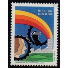 C-1509 - Homenagem ao dia do Trabalho - 1986