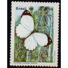C-1513 - Preservação da Fauna Brasileira Borboletas - 1986