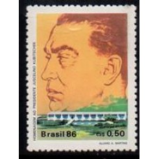 C-1518 - Hpmenagem ao Presidente Jucelino Kubitschek - 1986