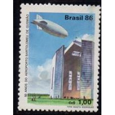 C-1541 -5 0Anos do Aeroporto Bartolomeu de Gusmão - Rio de Janeiro  - 1986