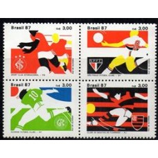 C-1559/1562 ( conjunto ) - Clubes de Futebol Campeões da Copa Brasil - 1987