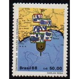 C-1584 - Centenário da Abolição da Escravatura - 1988 C-1584 - Centenário da Abolição da Escravatura - 1988
