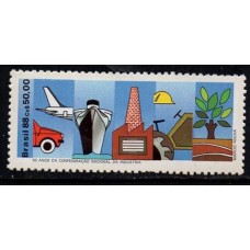 C-1595 - 50 Anos da Confederação Nacional da Industria - 1988