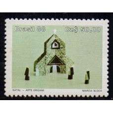 C-1603 - Natal 88 Arte Origami - 1988