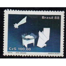 C-1604 - Natal 88 Arte Origami - 1988