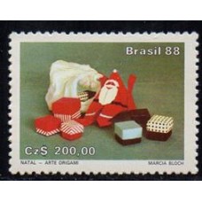 C-1605 - Natal 88 Arte Origami - 1988