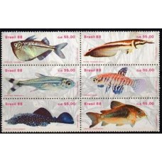 C-1608/1613 (Conjunto) - Divulgação da Psicicultura e Aquariofilia  - 1988